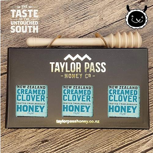 【壽滿趣-TaylorPass】乳狀三葉草蜂蜜禮盒(375gmx3瓶)