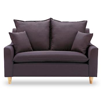【時尚屋】[MT7]奧蘿拉雙人座咖啡色沙發MT7-321-3免組裝/免運費/沙發