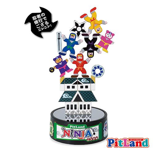 【日本PitLand】日製磁鐵趣味玩具(忍者)