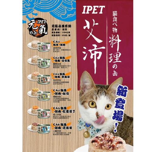 IPET 元氣 晶凍貓罐100公克綜合24罐