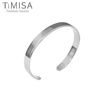 【TiMISA】至愛品藏 純鈦手環