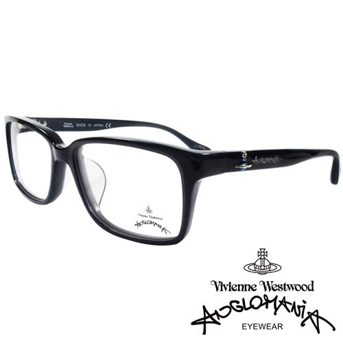 Vivienne Westwood 英國Anglomania亮眼配色光學眼鏡(黑)AN281E01