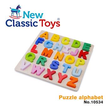 荷蘭New Classic Toys 幼兒英文字母配對拼圖 - 10534