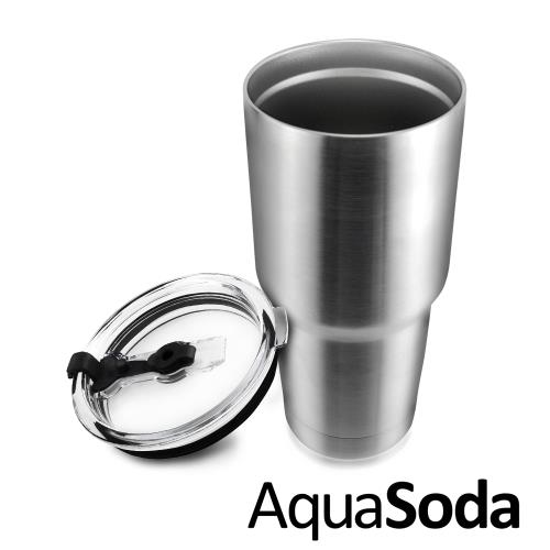 【美國AquaSoda】304不鏽鋼雙層保溫保冰杯900ml