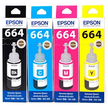 EPSON T664100 ~ T664400 原廠四色墨水 (一組入)