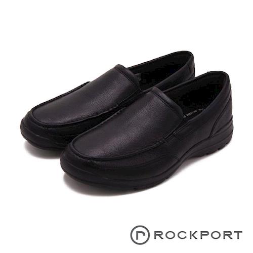 Rockport 防潑水系列 都會雅仕輕量休閒 男鞋-黑(另有深咖)