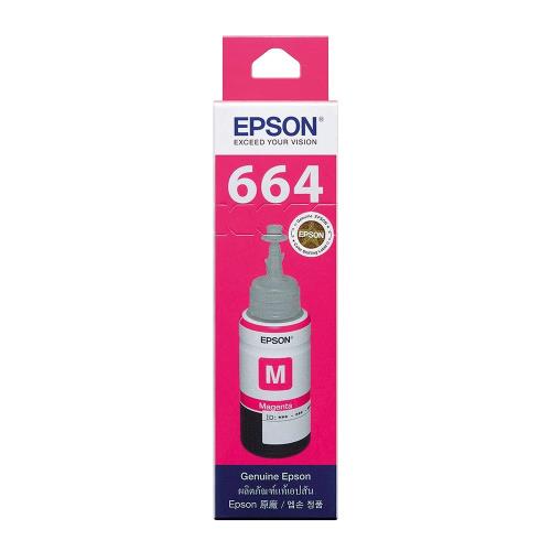 EPSON T664原廠盒裝墨水匣 T6643紅