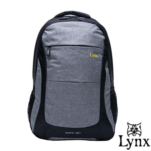 Lynx - 山貓商務休閒款機能筆電後背包-共2色