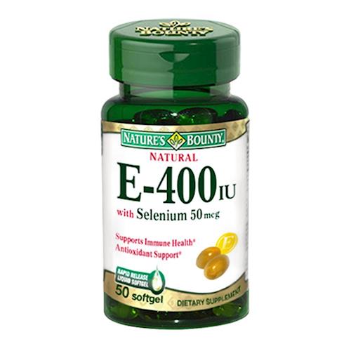 【買一送一】自然之寶維生素E+硒軟膠囊食品