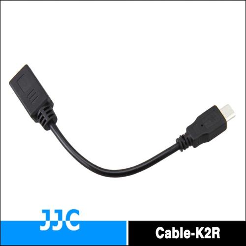 JJC相機連接線Cable-K2R,for Fujifilm X-M1/X-A1/XQ1/X-E2