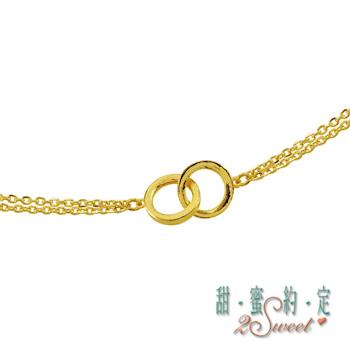 【甜蜜約定】純金手鍊-約重1.33錢(HC-S1635)