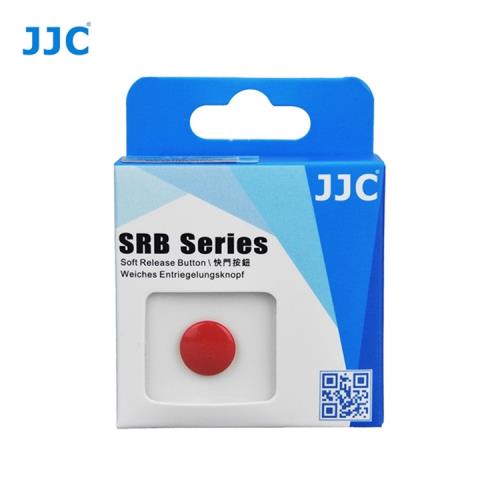 JJC機械快門鈕相機快門按鈕SRB-B10R亮紅色(凸起;直徑10mm;金屬製)
