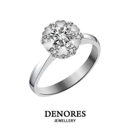 笛諾斯絢爛愛情GIA50分鑽戒