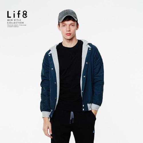 Life8-Casual 美式街頭 連帽防風外套 NO. 03967