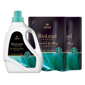台塑生醫 BioLead經典香氛洗衣精 璀璨時光x1瓶+2包