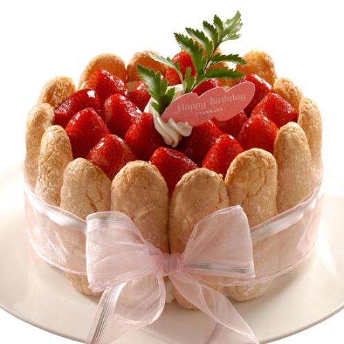 亞尼克 草莓夏洛特-7吋蛋糕