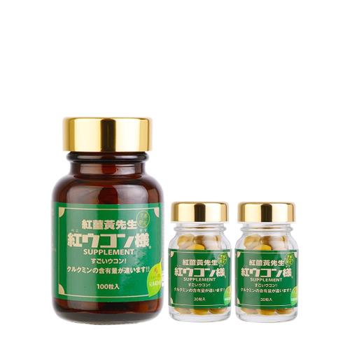 紅薑黃先生京都限定版 1中2小組(共160顆)