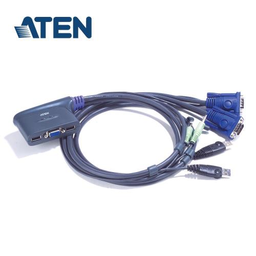 ATEN 2埠 USB KVM多電腦切換器 (CS62U)