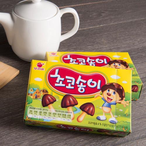【好麗友】香菇巧克力餅乾50g(30盒/組)