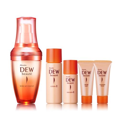 Kanebo佳麗寶 DEW beaute保濕彈力精華1+4超值組