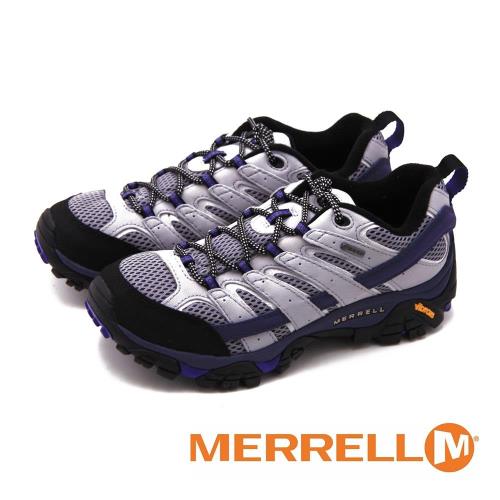 MERRELL MOAB 2 GORE-TEX防水登山運動鞋 女鞋-藍紫(另有灰、復古灰)