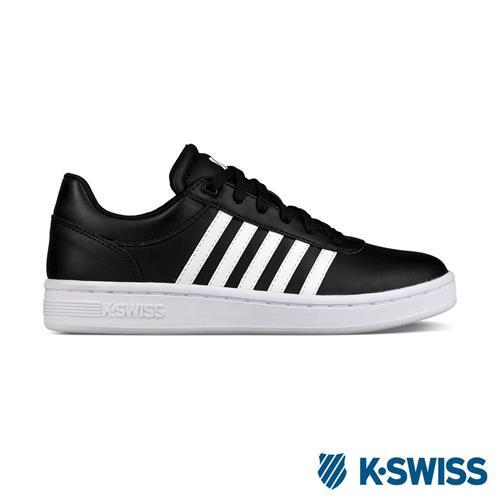 K-Swiss Cout Cheswick S休閒運動鞋-男-黑/白