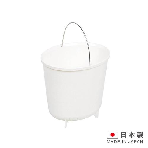  MODURE 日本製 桌上型廚餘桶-白 SAN-HB2508