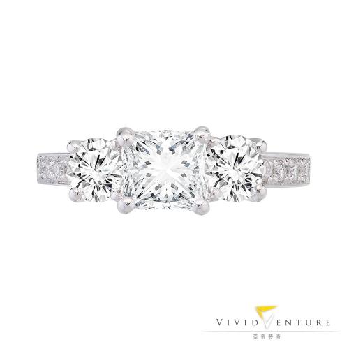 亞帝芬奇極致焦點GIA1克拉鑽戒