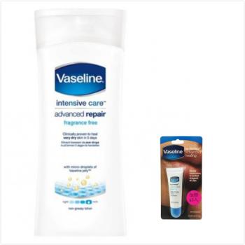 原裝進口Vaseline潤膚乳液--4款(200ml)*6/箱購加贈精典原味管狀護唇膏(10g*3支)