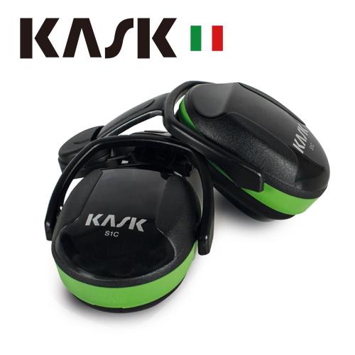 【義大利KASK】SC1防噪音耳罩-綠色