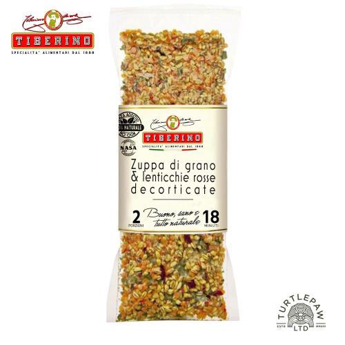 【Tiberino】義大利小麥紅扁豆鮮蔬濃湯(200克)
