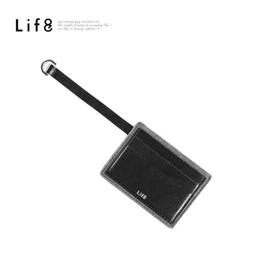 Life8-Formal 騎士系列 植鞣革吊環卡夾 -06421