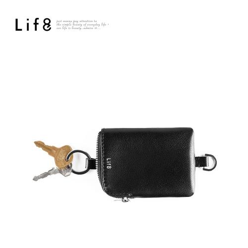 Life8-Formal 騎士革系列 植鞣革鑰匙包-06422