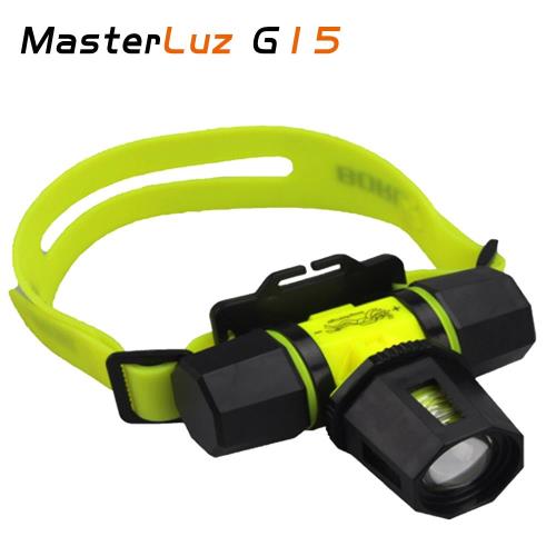 MasterLuz G15 CREE XML-T6 LED 變焦潛水頭燈 (全配)