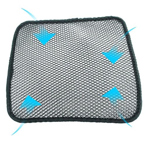 3D彈力立體蜂巢方型透氣座墊/隔熱墊/汽車椅墊/沙發墊(超值2入組)