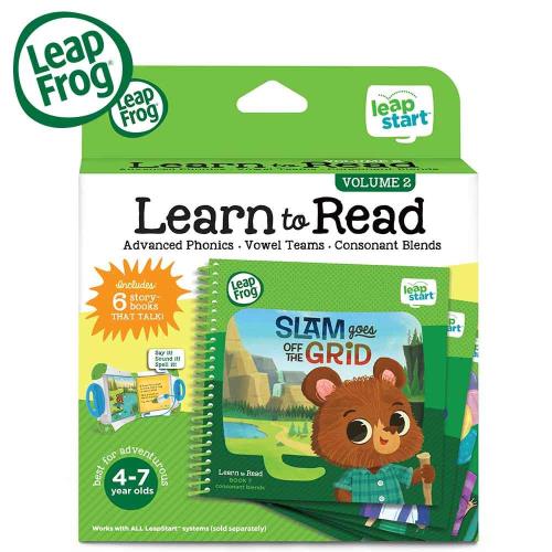 美國【LeapFrog 跳跳蛙】LeapStart 全英行動學習書籍 行動閱讀套組2
