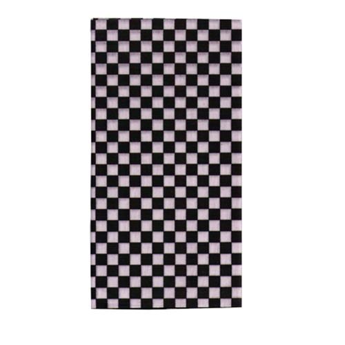 A-Magic 台製頭巾-黑白方格(TC014)