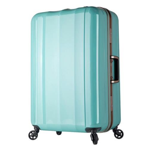 日本 LEGEND WALKER 6702-70-29吋 鋁框超輕量行李箱 薄荷綠