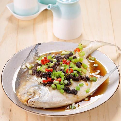 華得水產 鮮嫩野生白鯧魚4件(400-500g/尾)
