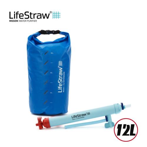  LifeStraw Mission 生命水袋 12L VESTERGAARD/城市綠洲專賣(淨水、過濾器、野外、露營登山、過濾汙水)