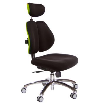 GXG 高背涼感綿 雙背椅 (鋁腳/無扶手) TW-2995 LUANH
