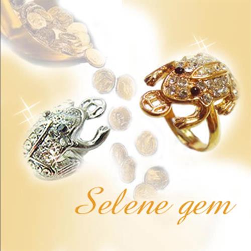 【selene珠寶】開運招財蟾蜍對戒(買一送一)