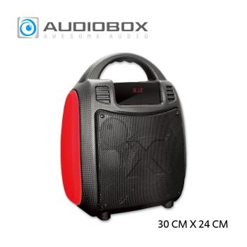 【AUDIOBOX】BBX 300  手提式藍芽無線多功能多媒體音箱_RD