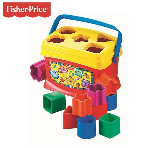 【Fisher-Price 費雪】新寶寶積木盒
