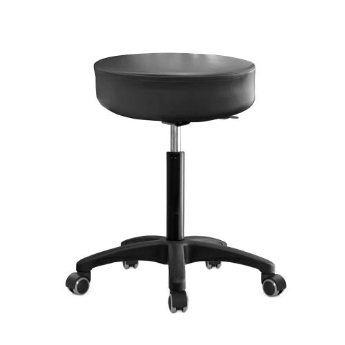GXG 圓凳款 工作椅 (塑膠腳座+防刮輪) TW-T01 EX 