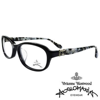 Vivienne Westwood 英國Anglomania復古華麗大理石紋面光學眼鏡(黑白)AN28601