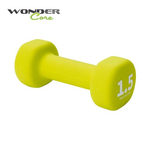 Wonder Core 亮彩有氧啞鈴 (檸檬綠/1.5kg)