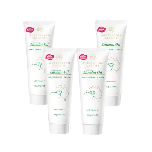 澳洲G&M綿羊油滋潤維他命E護手霜(100g/支 4入組)