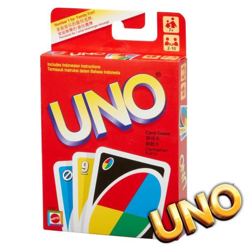 【Mattel桌遊】UNO 遊戲卡 基本款
