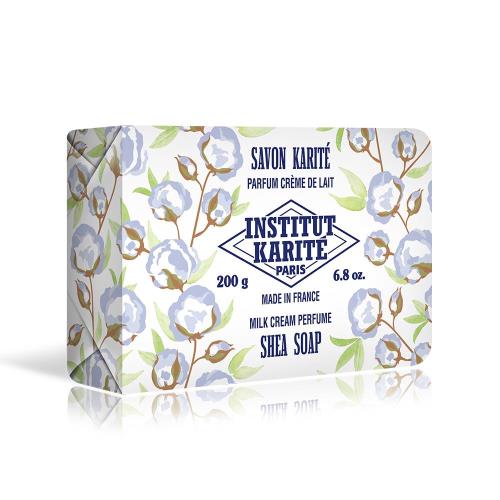 【即期2025.01.31】Institut Karite Paris 巴黎乳油木牛奶乳霜花園香氛手工皂 200g